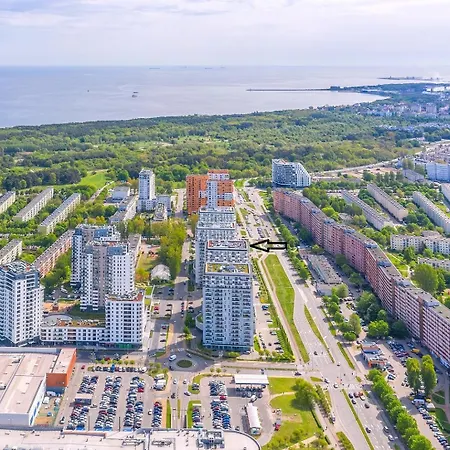 Hello 4 Oceany Z Prywatnym Parkingiem * グダニスク